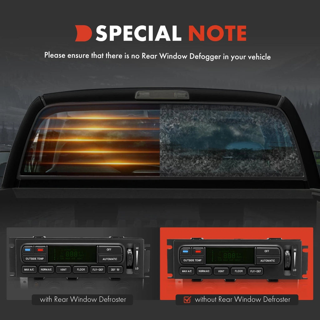 A/C Climate Control Module for Ford Grand Marquis