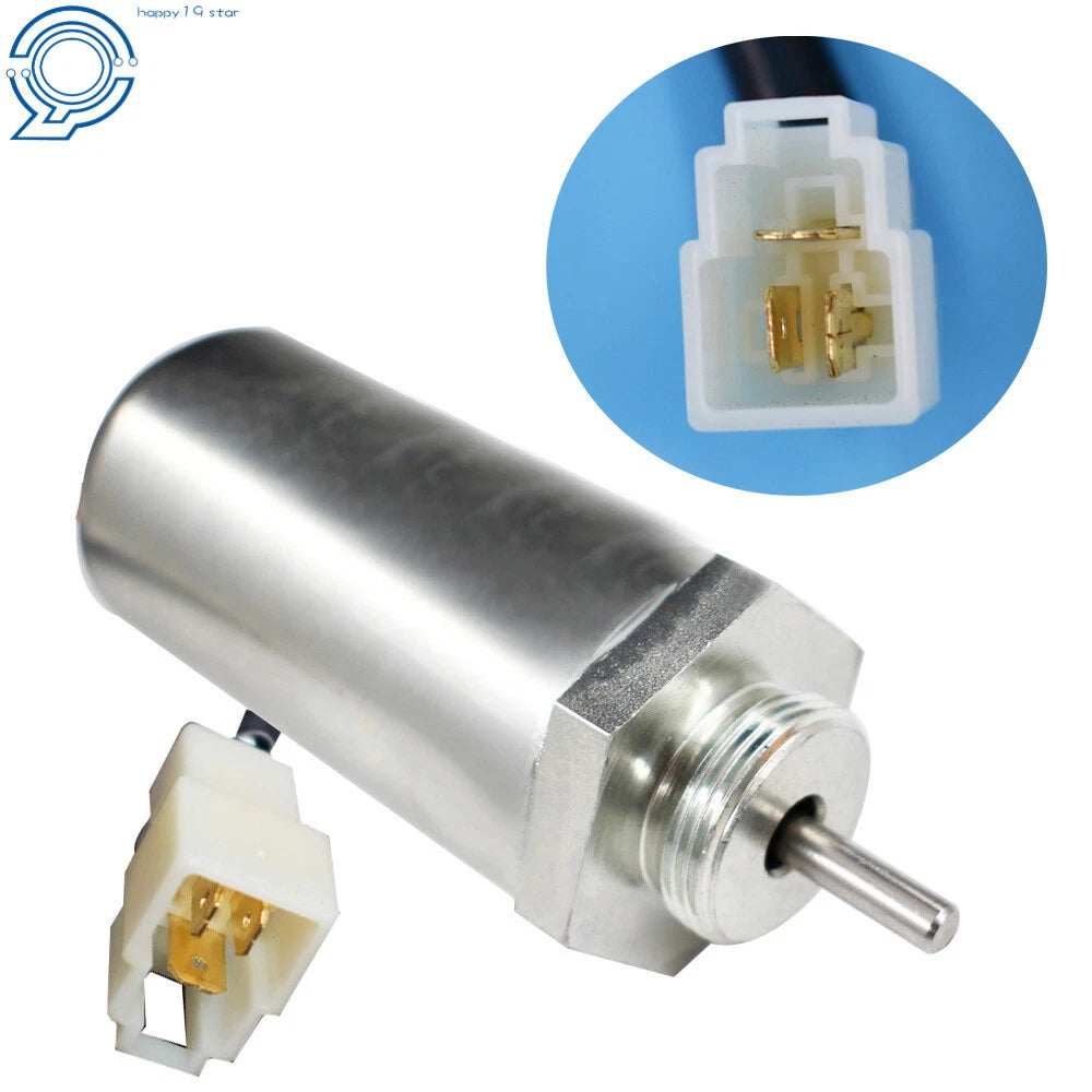 Fuel Shut Off Solenoid for Isuzu 3LD1 3LD24LE1 3LB1 4LB1 