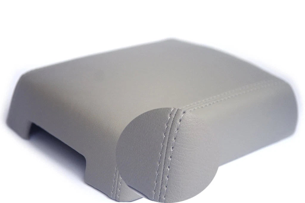 Leather Synthetic Center Console Armrest Cover for VW Touareg (2004–2010)