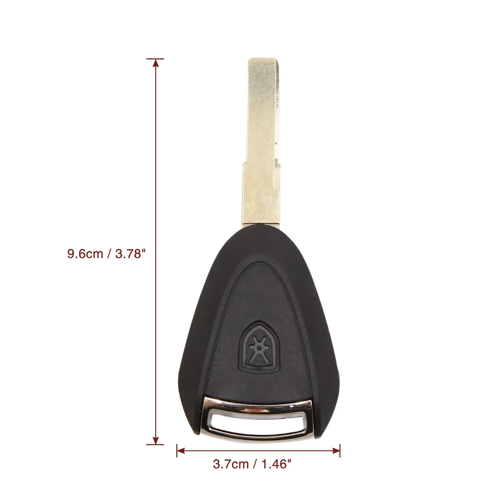 Car Key Shell Case for Porsche Boxster 987 Cayman 3 Button (2005-2012)