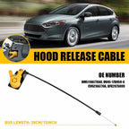 Hood Latch Lock Release Control Cable for Ford Focus (2012–2018) CV6Z16A770A