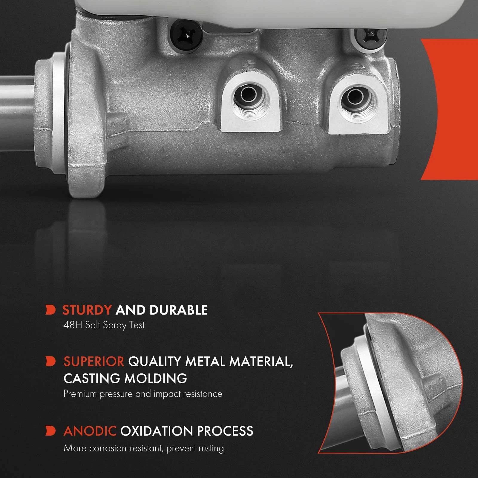 Brake Master Cylinder with Reservoir & Sensor for Chevy Camaro (2010-2015)