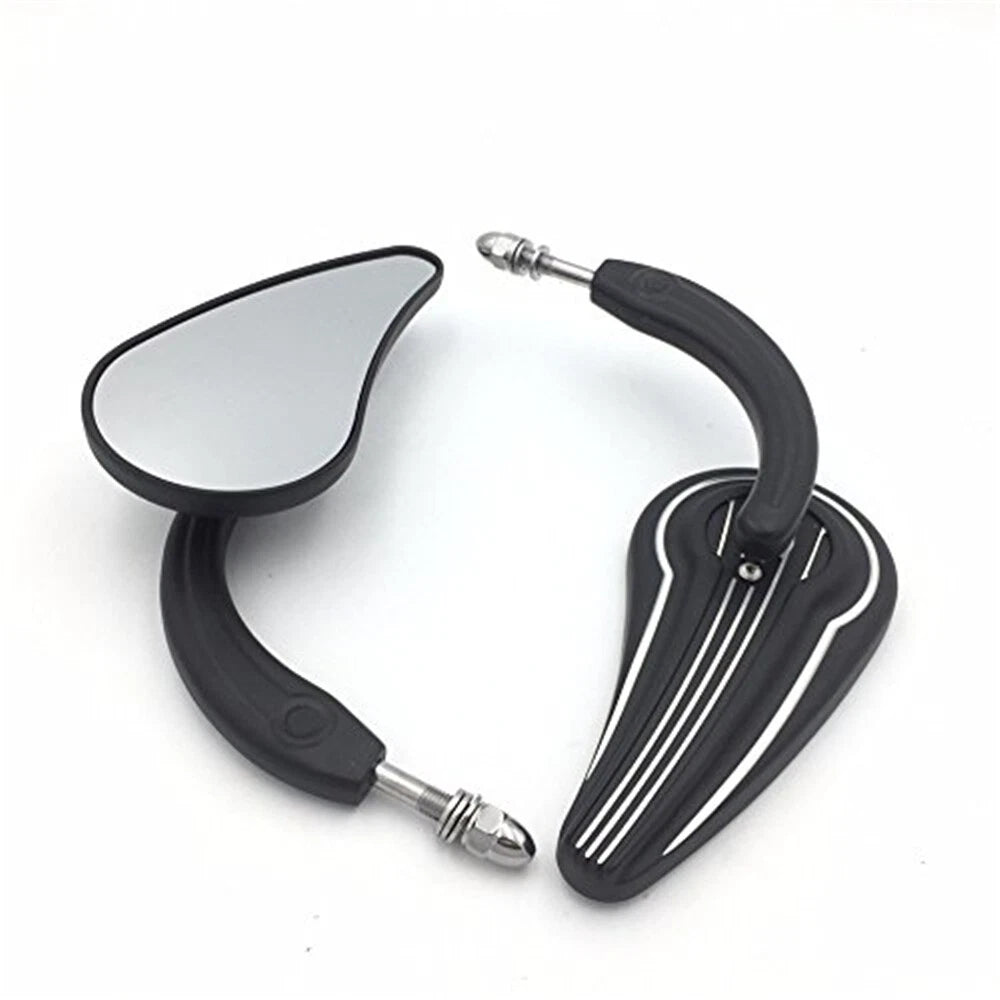 8mm Rear View Mirrors for Harley Sportster XL, Softail, Dyna