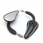 8mm Rear View Mirrors for Harley Sportster XL, Softail, Dyna