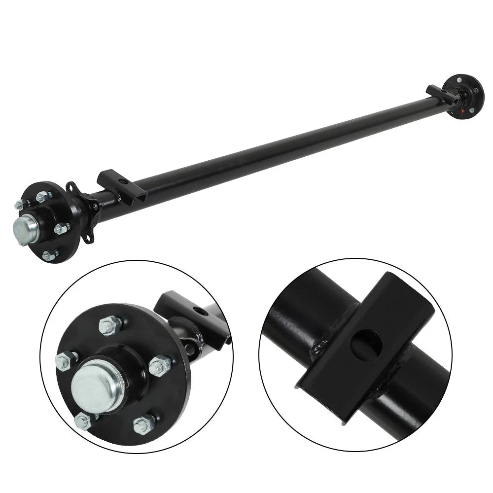 U-Bolt Kit for 5 Lug 4.5" Hub Face Wide Frame (73" Spring Center)