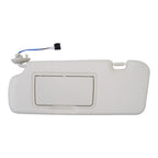 Left Driver Side Beige Sun Visor with Light & Mirror for Honda CR-V (2012–2016)