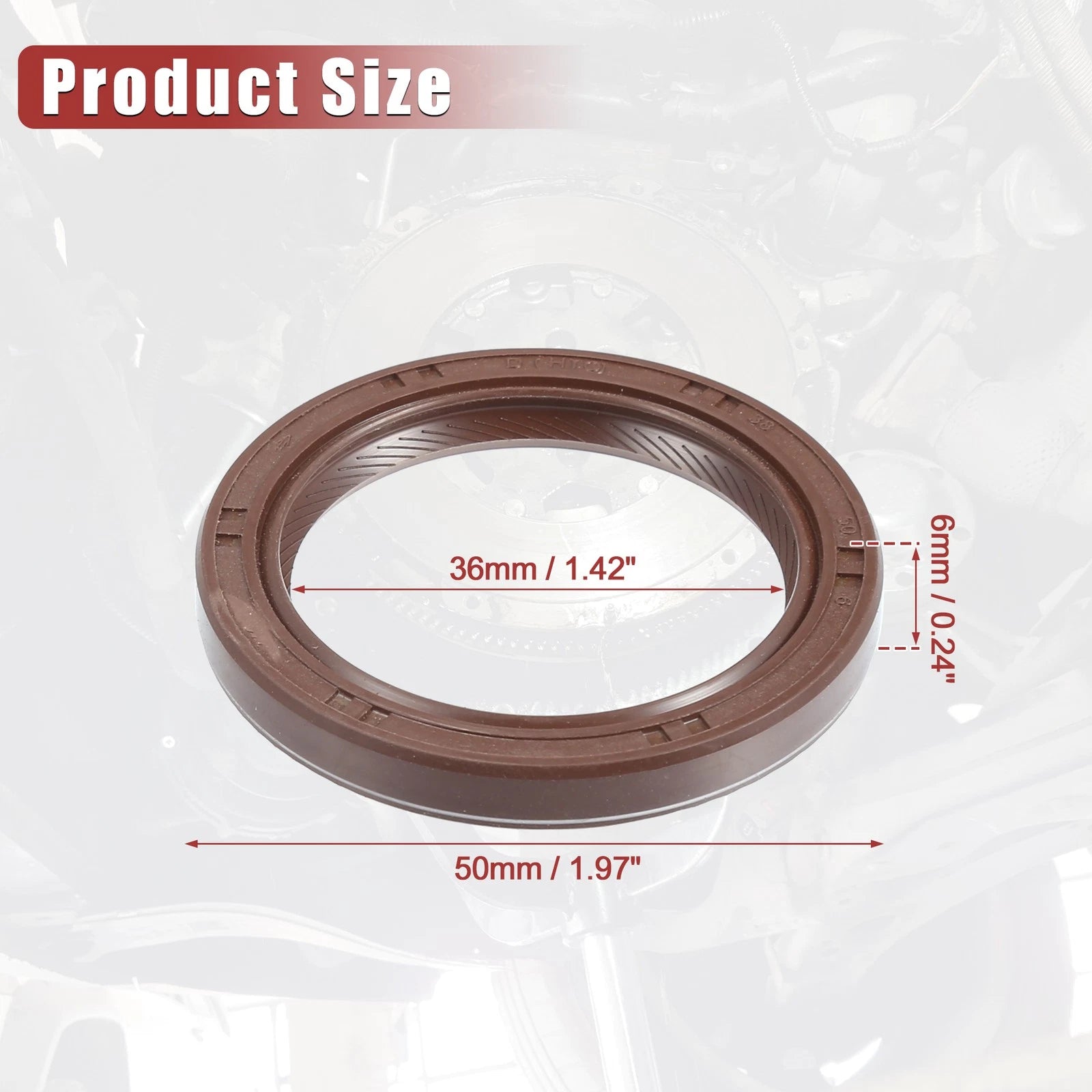 Crankshaft Seal for Toyota Camry (2002–2011) No. 90311-38089