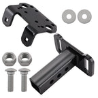 2 Inch Winch Hitch Adapter for Class III IV Receiver (Steel, Powder Coated)