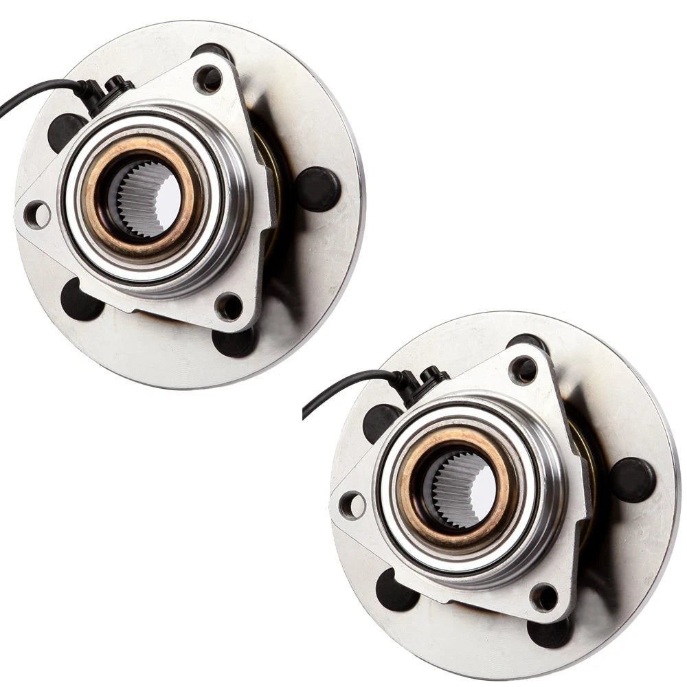 2X Wheel Bearing Hub Front w/ABS for Dodge Ram 1500 (2006–2009)