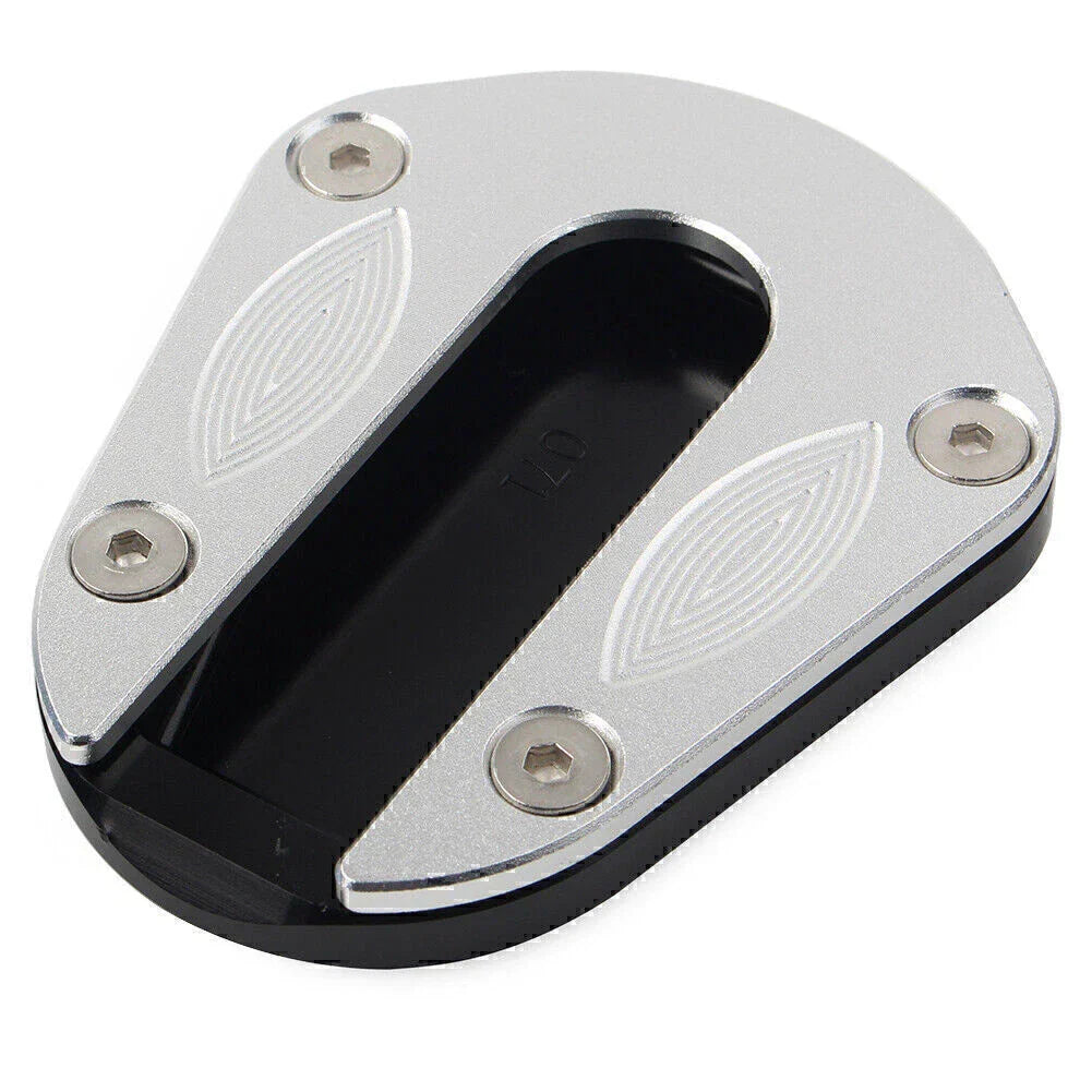 Black Side Stand Enlarger Pad for BENELLI TRK 502 (2017-2023)