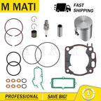 Complete Top End Gasket Set with Piston Ring 66.4mm for Yamaha YZ250 (2005–2024)
