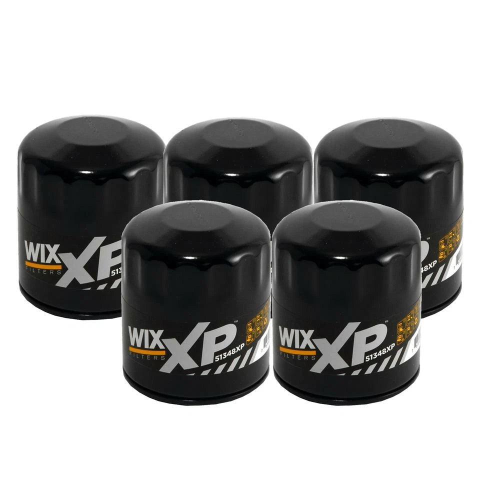 Set of 5 WIX Engine Oil Filters for Chevy Chrysler Dodge Ford GMC Jaguar Jeep