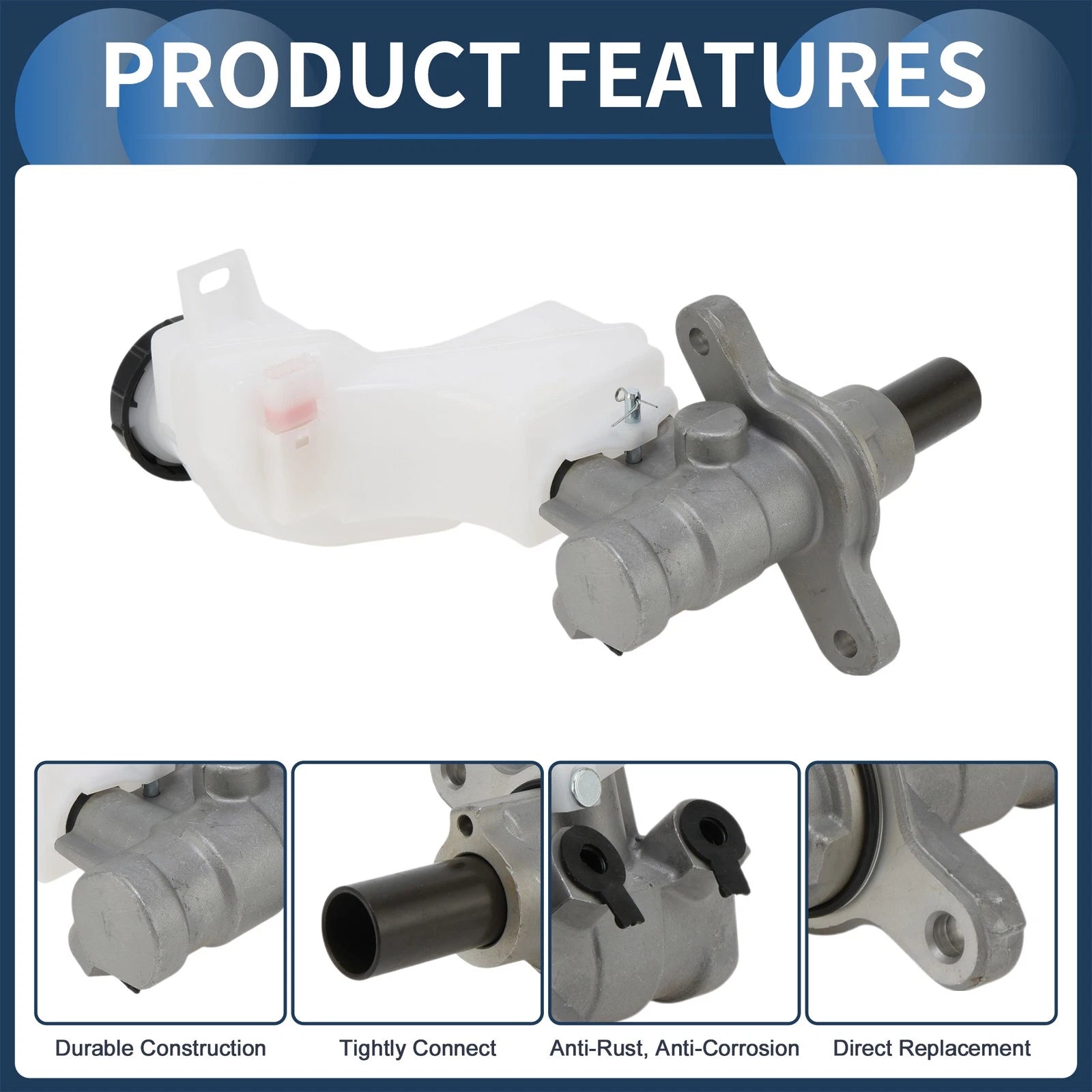 Brake Master Cylinder with Reservoir No. 46010JA02A for Nissan Altima (2007–2014)