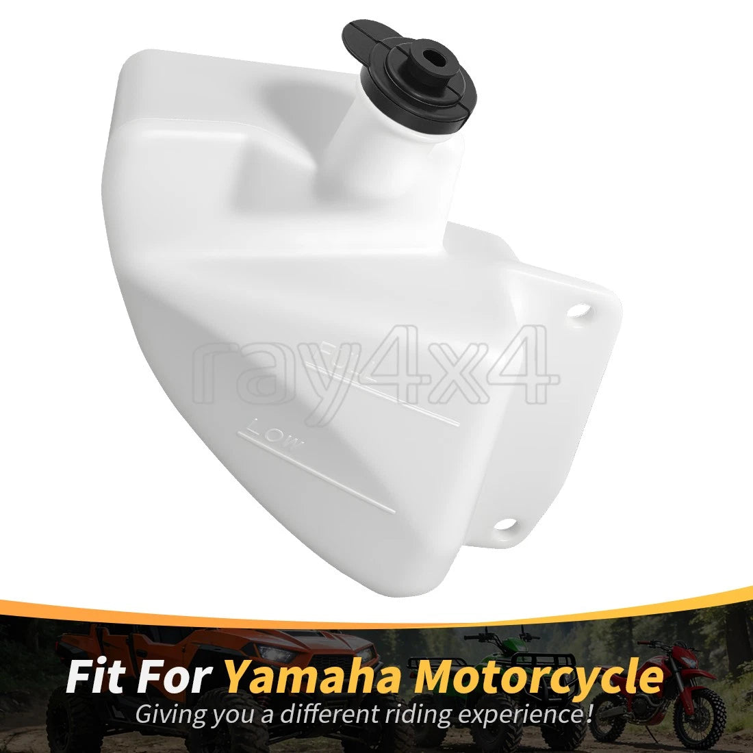 Radiator Coolant Reservoir Tank for Yamaha YZF-R6 (2006–2024) #2C0-21871-00-00