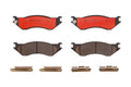 Set of 4 Brembo Ceramic Front Brake Pads with Clips & Shims for Dodge Ram 1500