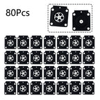 80Pc Carburetor Metering Diaphragm for ZAMA RB-99 RB-100 (Garden)