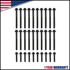 Set of 10 Engine Cylinder Head Bolts for Chrysler Dodge Jeep Ram 5.7L 6.1L 6.2L 6.4L