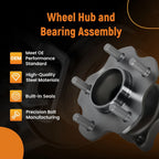 5 Lug Rear Wheel Bearing Hub Assembly for Nissan Altima (2002–2006) 512202
