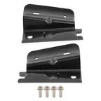 Set of 2 Metal Bow Brackets with Screws for Jeep Wrangler (2013–2017)