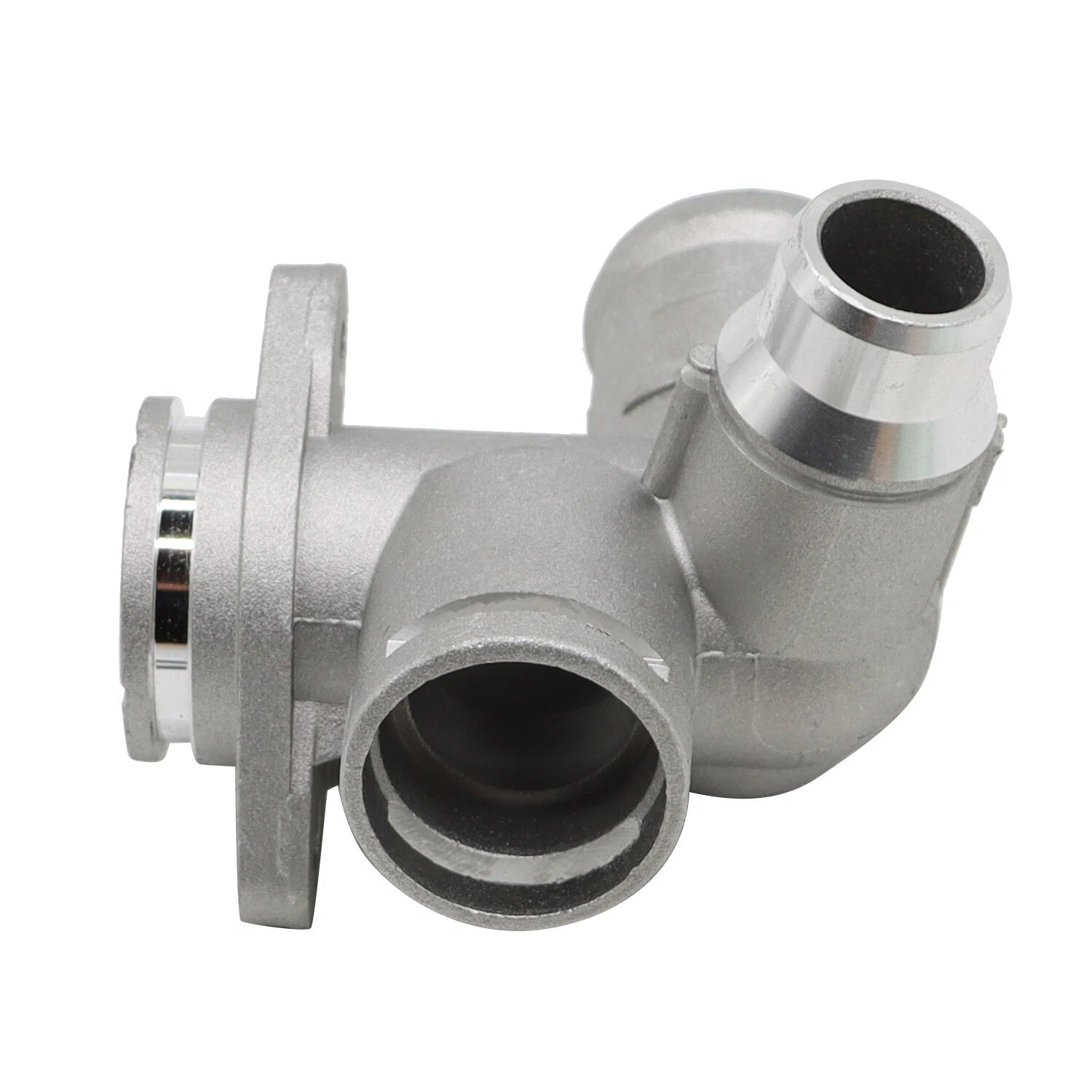 Aluminum Coolant Hose Flange for Audi A4 2.0L/2.0T (2005–2009) 06D121132C