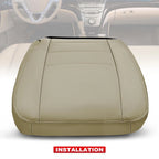 Front Left Seat Bottom Cover for Ford Excursion (2002-2004) Tan