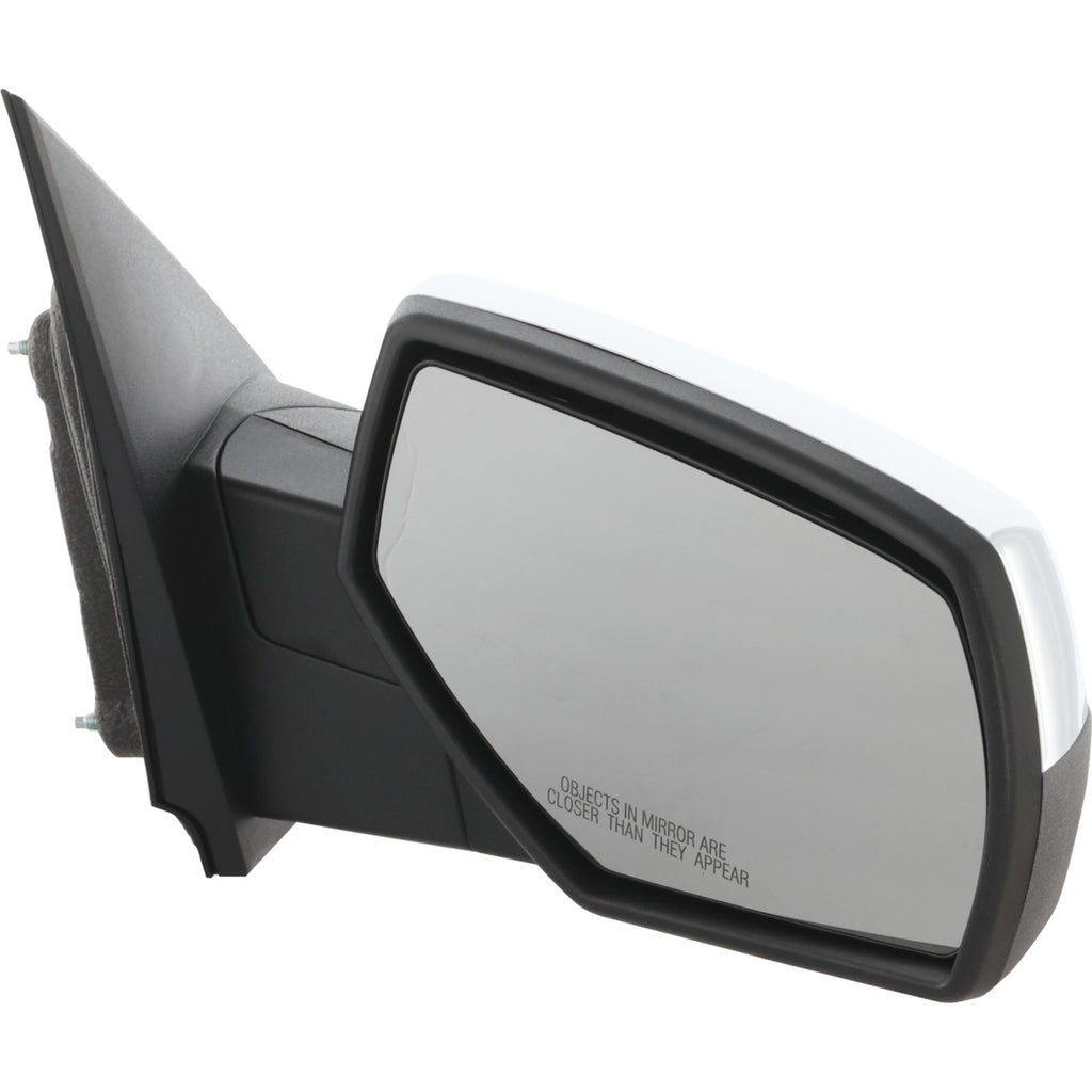 Right Manual Fold Chrome Mirror for Chevrolet Silverado 1500 (2014–2018)
