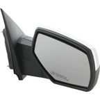 Right Manual Fold Chrome Mirror for Chevrolet Silverado 1500 (2014–2018)
