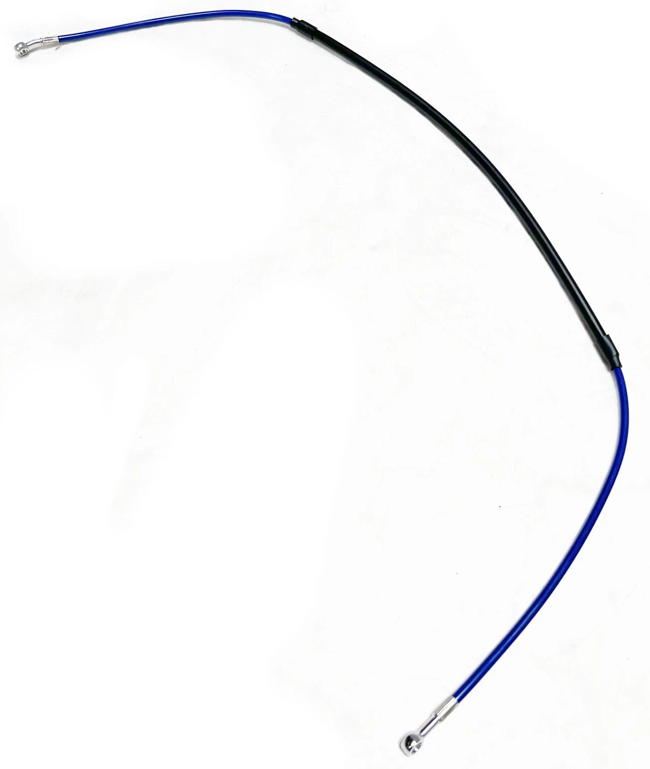 Steel Braided Front Brake Line for Honda ATC350X (1985–1986) - Blue