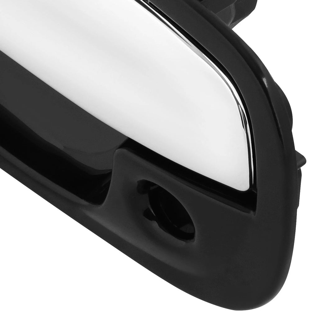 Front Left Door Handle for Honda Civic Sedan (1996–2000) - Keyhole, Black Housing