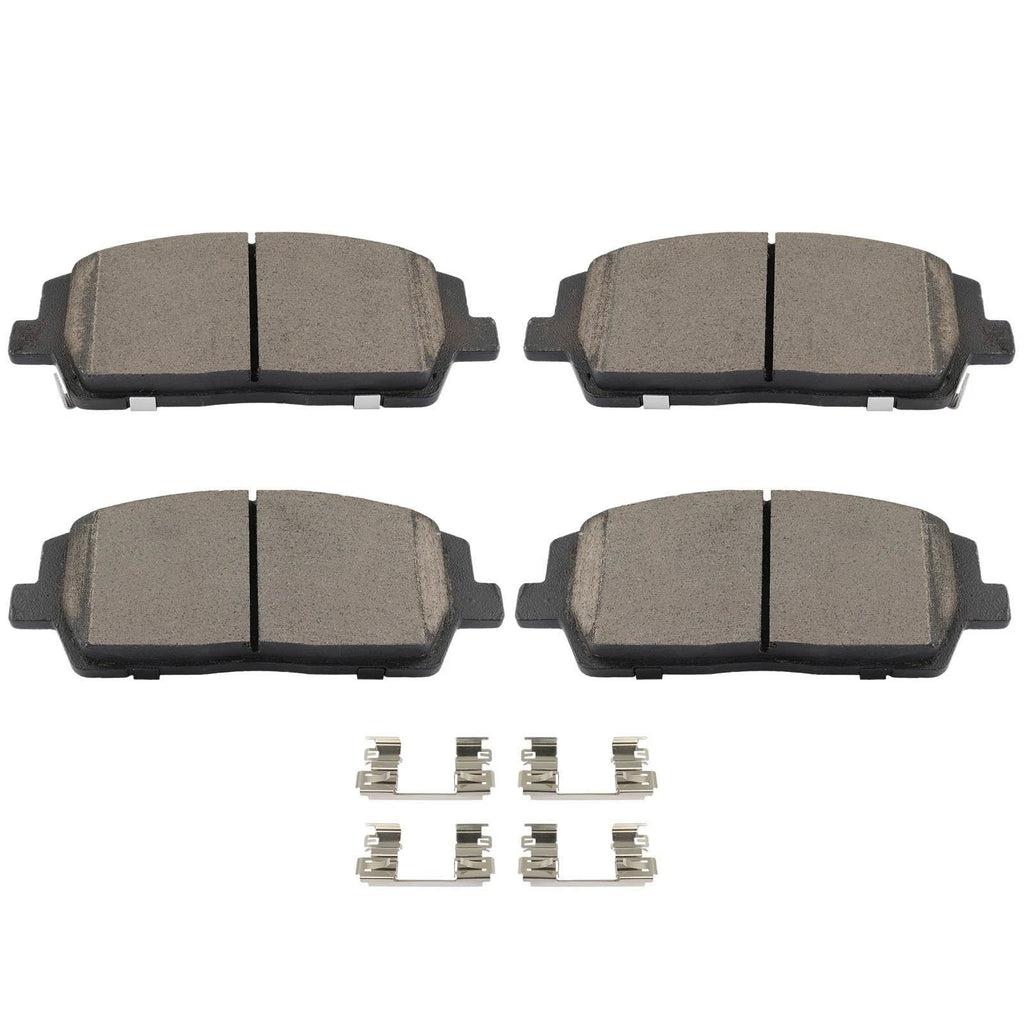 4X Front Ceramic Brake Pads Kit for Hyundai Palisade (2020–2023) Kia Telluride