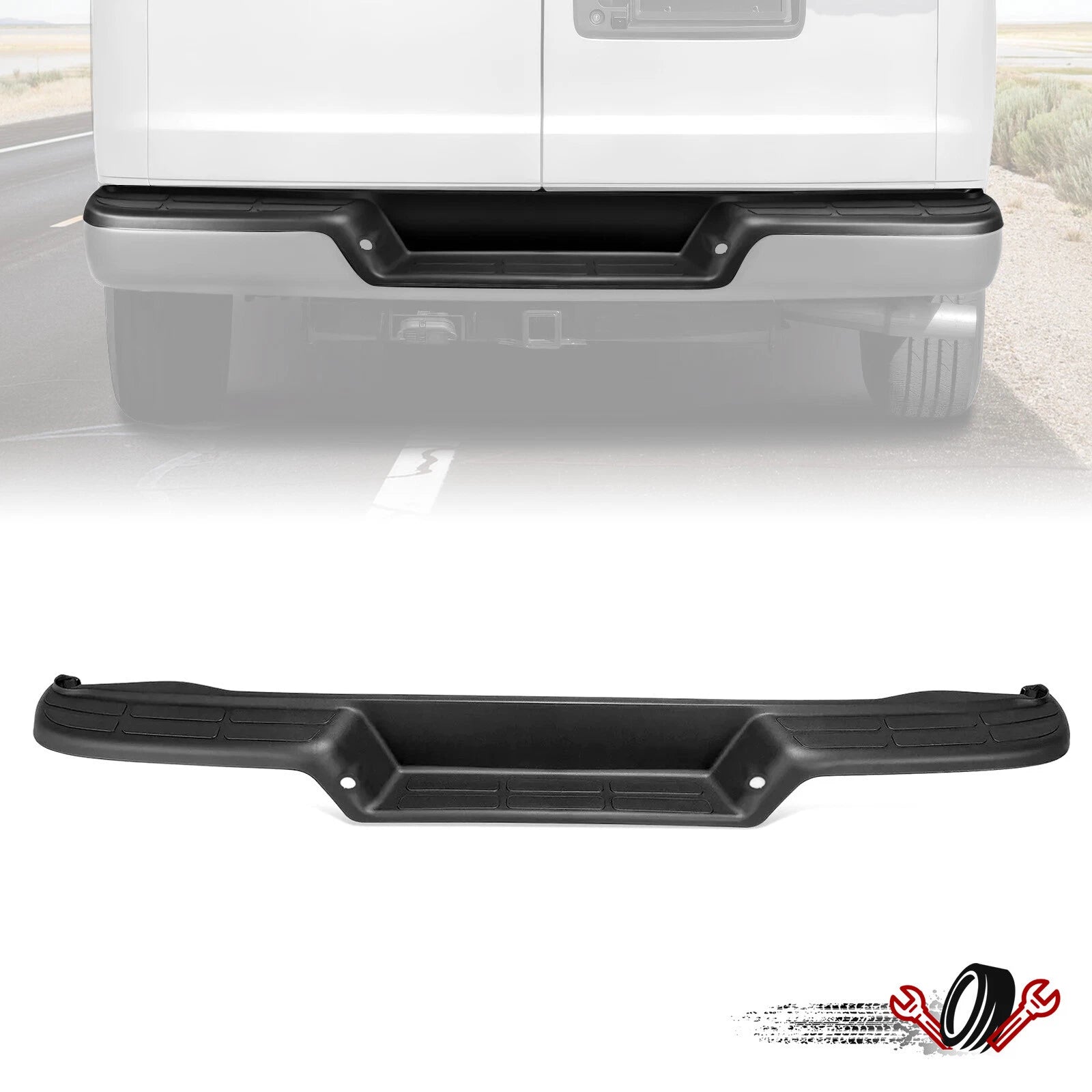 Rear Bumper Face Bar Trim for Savana Express Van (YYYY–YYYY)