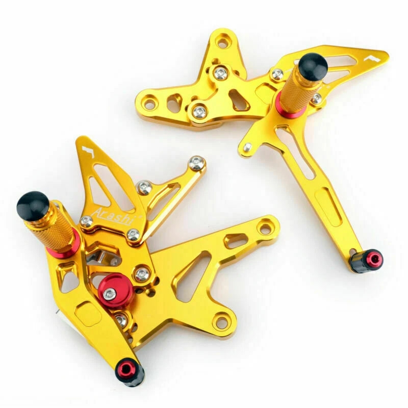 Aluminum Rearsets Footpeg Pedals for Kawasaki Ninja Z400 (2018–2019)