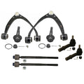 Set of 2 Moog Front Control Arms with Ball Joints & Tie Rods for Cadillac Chevrolet