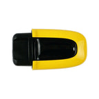 Yellow ABS One Button Start Key Cover Case for Macan (2015-2023)