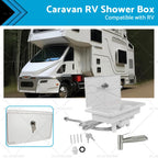 Shower Box Kit for Caravan RV (External Lock)