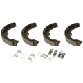 Set of 2 Hella 355050481 Rear Parking Brake Shoes for Mercedes-Benz E320, E350, E500 (1996–2009)