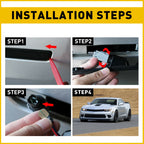 LED Side Bumper Marker Light Lamp for Chevy Camaro (2010–2015) - Smoked