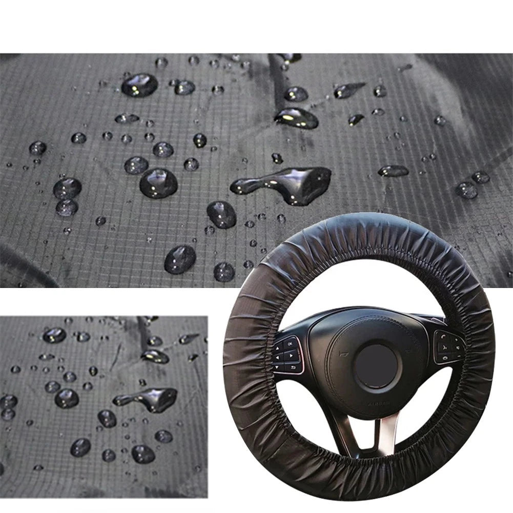 Steering Wheel Cover for Universal Fit (Anti Pollution, Dust Resistant)