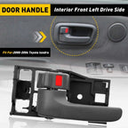 Front Left Interior Door Handle for Toyota Tundra (2000–2006) Gray