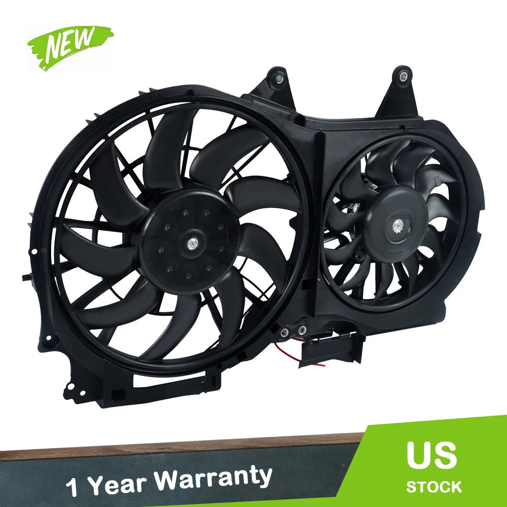 Dual Cooling Fan Assembly for Audi A4/A4 Quattro (2002–2009)