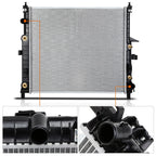 OE Aluminum Core Radiator for Mercedes ML320/ML430/ML500 (1998–2005) DPI-2190