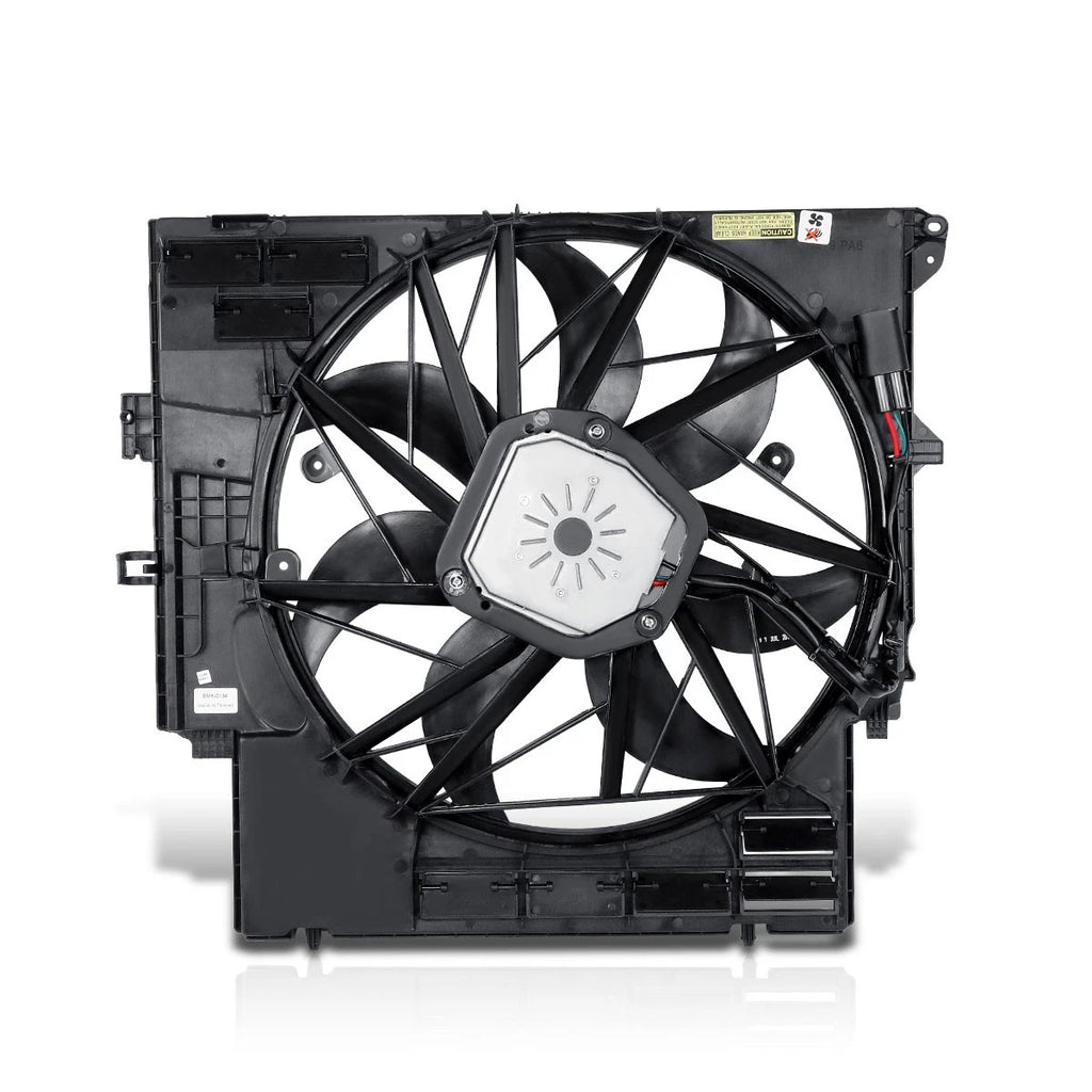 Electric Radiator Cooling Fan Assembly w/ Shroud for BMW X3 (2015–2017)