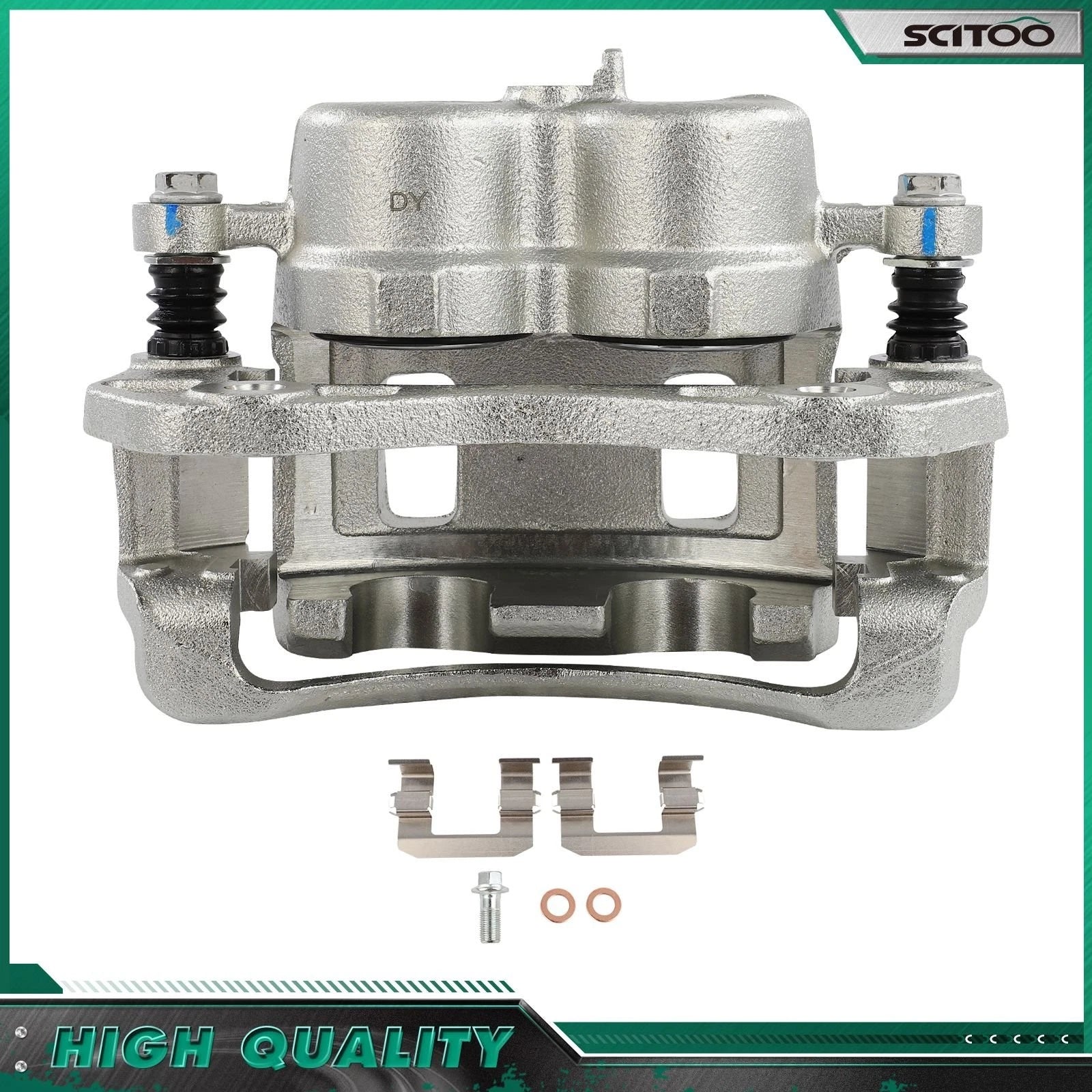 Front Right Brake Caliper w/ Bracket for Hyundai Santa Fe (2001–2006)