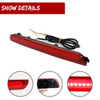 Rear Bumper Reflector for Mazda 3 Mazdaspeed 3 (2004–2009) Red Lens