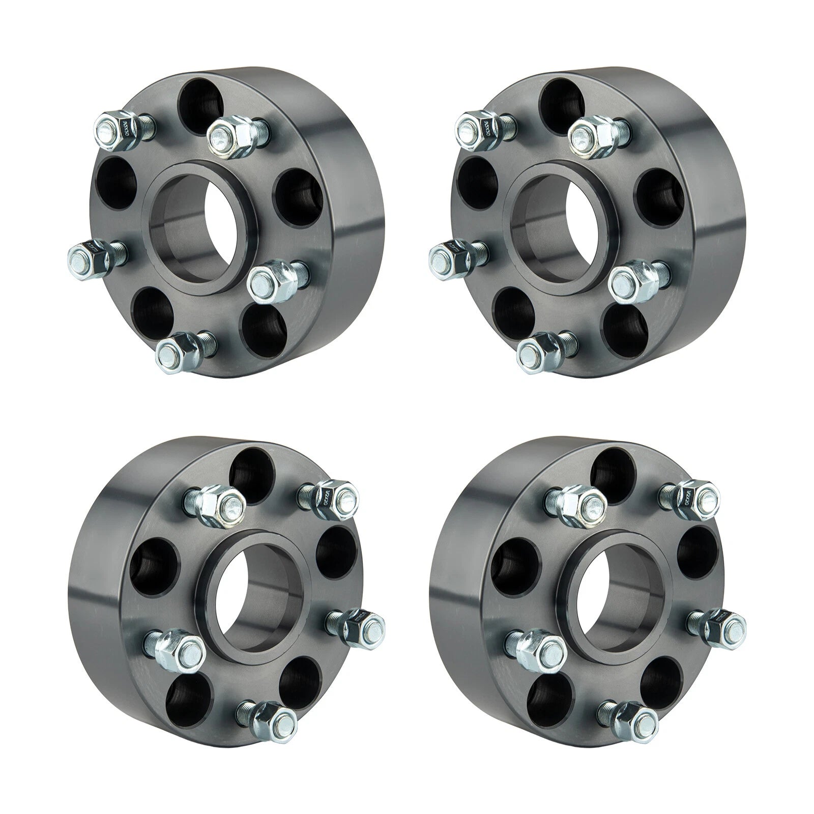 2" 5x5 Wheel Spacer for Jeep Wrangler (2007–2017) Front (1/2"-20)
