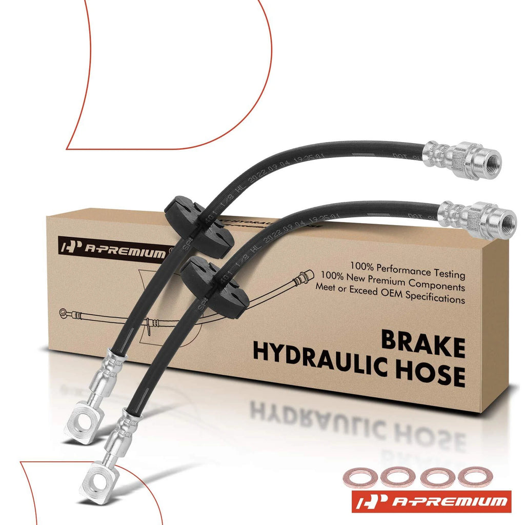 2X Rear Outer Brake Hydraulic Hose for Ford Transit-150 (2015–2021)