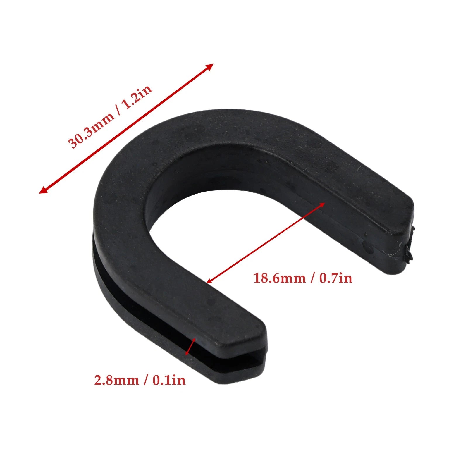Sissy Bar Luggage Rack Grommet Bushing for Street Glide (2009–2023) 52682-09