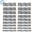 Set of 9 Wavy Parallel Gages 1/8" .0002" Hardened Steel 1/2 to 1-1/2
