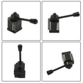 3X Wedge Type Quick Change Tool Post Holder OXA 250-000 for Lathe Up to 8"