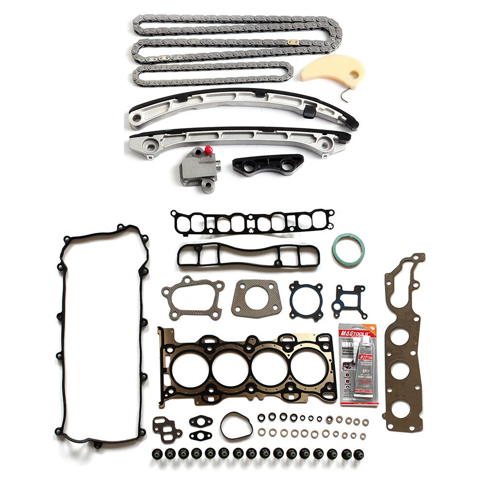 Engine Timing Chain Kit & Head Gasket Set for Mazda 3 6 CX-7 (2007–2013)